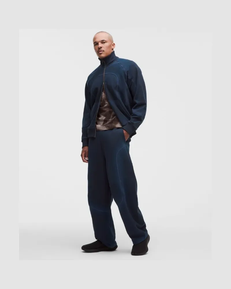 LULULEMON Barrel-Hose aus French Terry im Faded Look SLNSH Kollektion für Männer – Größe in Sun Fade True Navy Sun