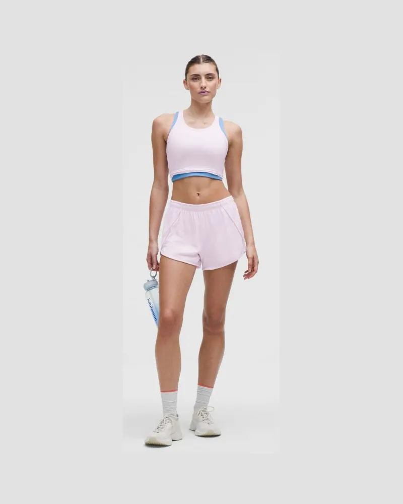 LULULEMON Swiftly Shorts mit mittelhohem Bund für Frauen cm – Größe in Pink Organza Pink