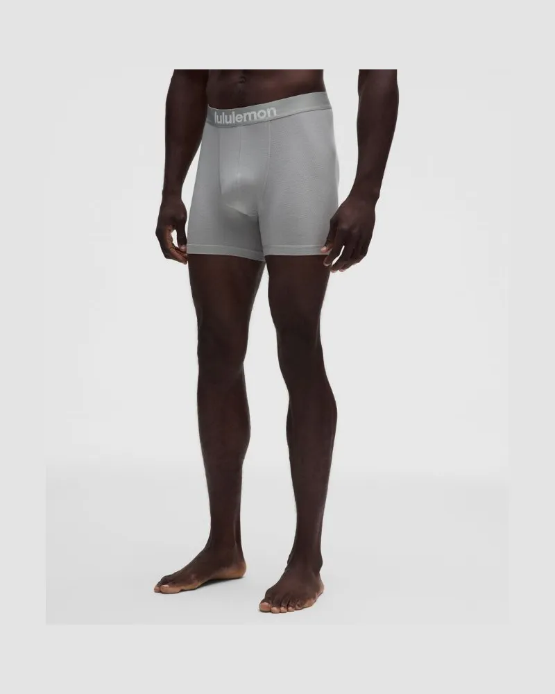 LULULEMON Always In Motion -Boxershorts für Männer – 13 cm – Größe in Silver Drop Silver