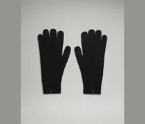 Warm Revelation-Handschuhe – Größe in Schwarz