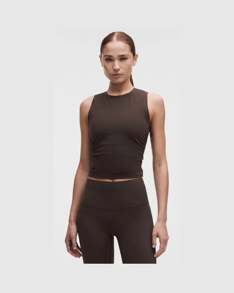 LULULEMON All It Takes-Tanktop aus Nulu für Frauen – Größe in Mahogany Muse Mahogany