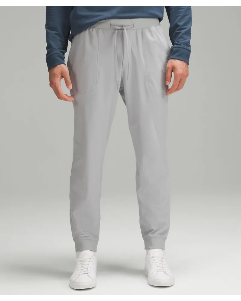 LULULEMON ABC Jogginghose Kürzer Silver