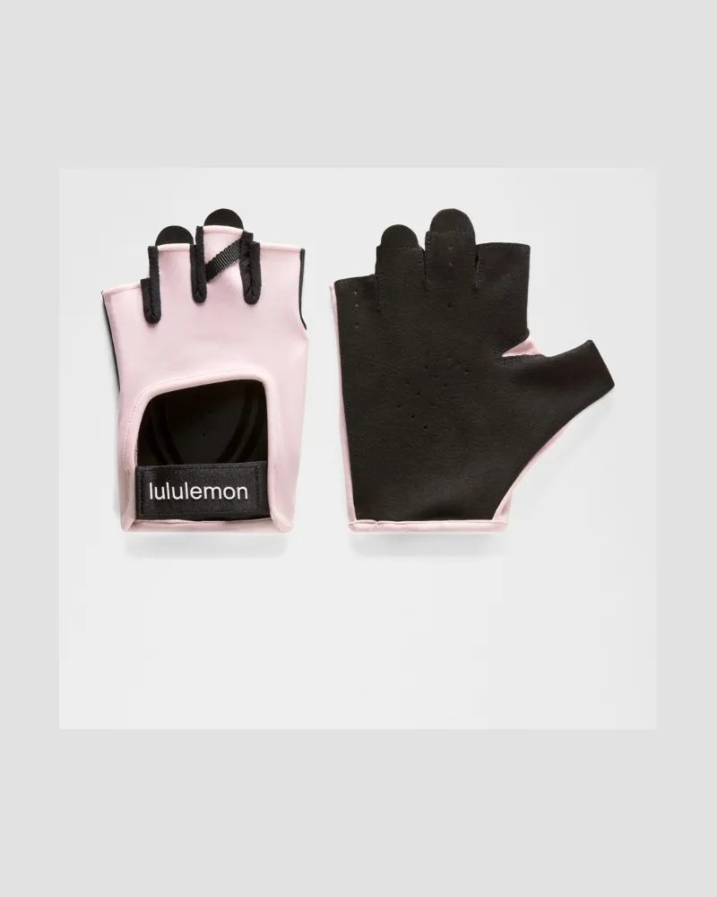 LULULEMON Wunder Train Handschuhe – Größe in Blissful Pink/Black Blissful
