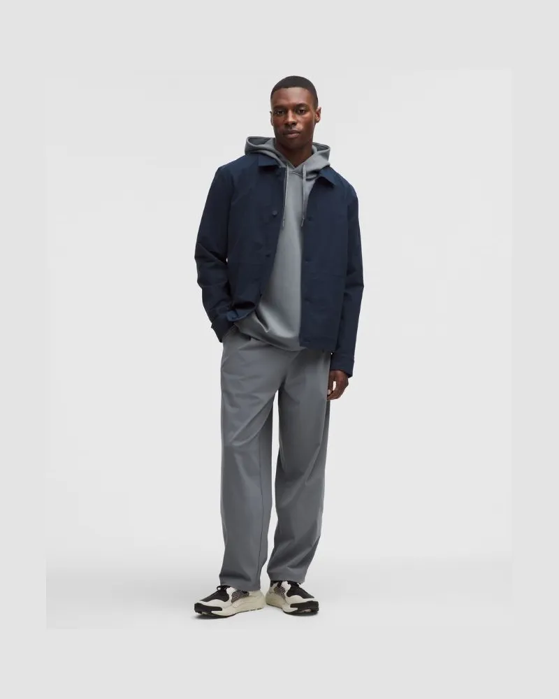 LULULEMON Daydrift Faltenhose im Relaxed Fit Normale Länge für Männer – Größe in Solar Grey Solar