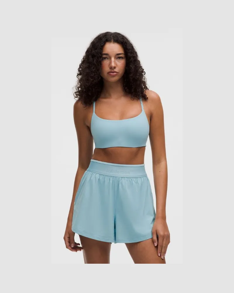 LULULEMON Wunder Train BH mit Racerback-Trägern Leichter Halt A/B-Cups für Frauen – Größe in Seafoam Seafoam