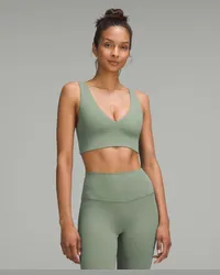 LULULEMON Align BH mit V-Ausschnitt Leichter Halt A/B-Cups Grey