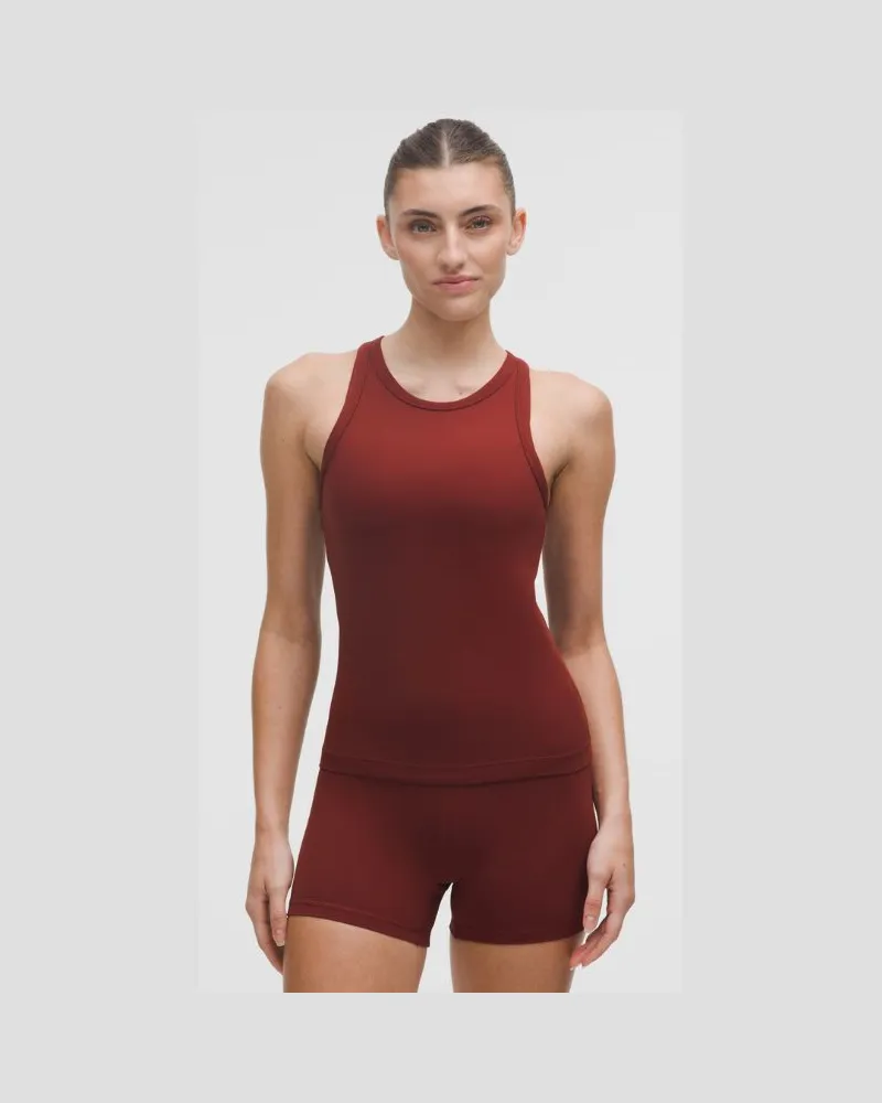 LULULEMON Align Racerback-Tanktop in Taillenlänge für Frauen – Größe in Rockwood Rockwood
