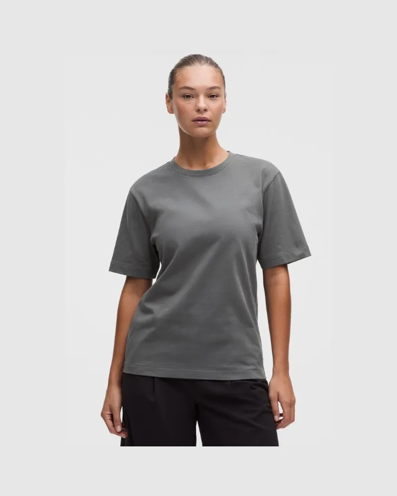 LULULEMON Forever Favourite-T-Shirt für Frauen – Größe in Onyx Grey Onyx