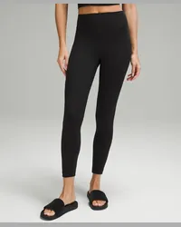 LULULEMON Wunder Under SmoothCover Leggings mit Taschen Schwarz