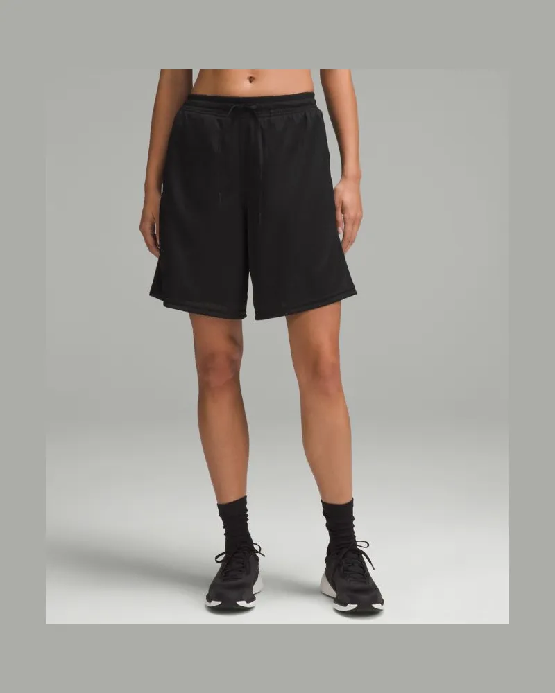 LULULEMON Trainingsshorts aus im Relaxed Fit Black