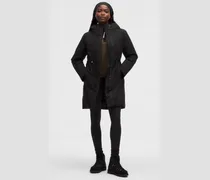 Waterproof Insulated Cinch-Waist Parka für Frauen – Größe in Black