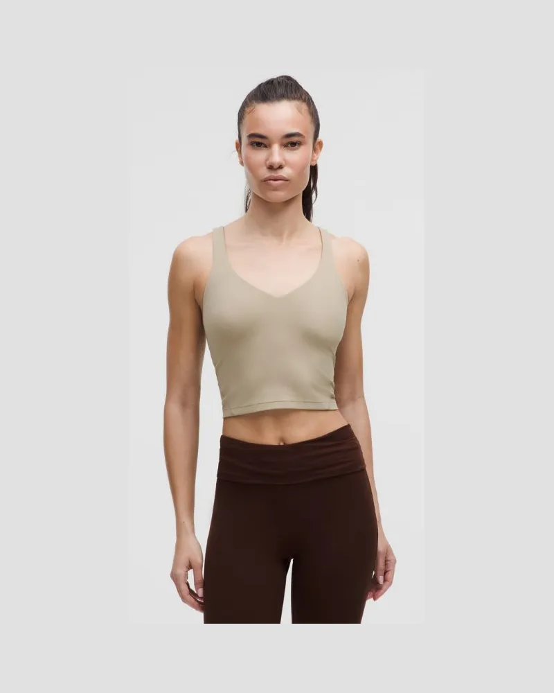 LULULEMON Align Tanktop für Frauen – Größe in Sheer Oak Sheer