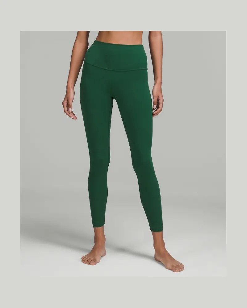 LULULEMON Align Hose mit hohem Bund für Frauen – 63,5 cm – Größe in Everglade Green Everglade