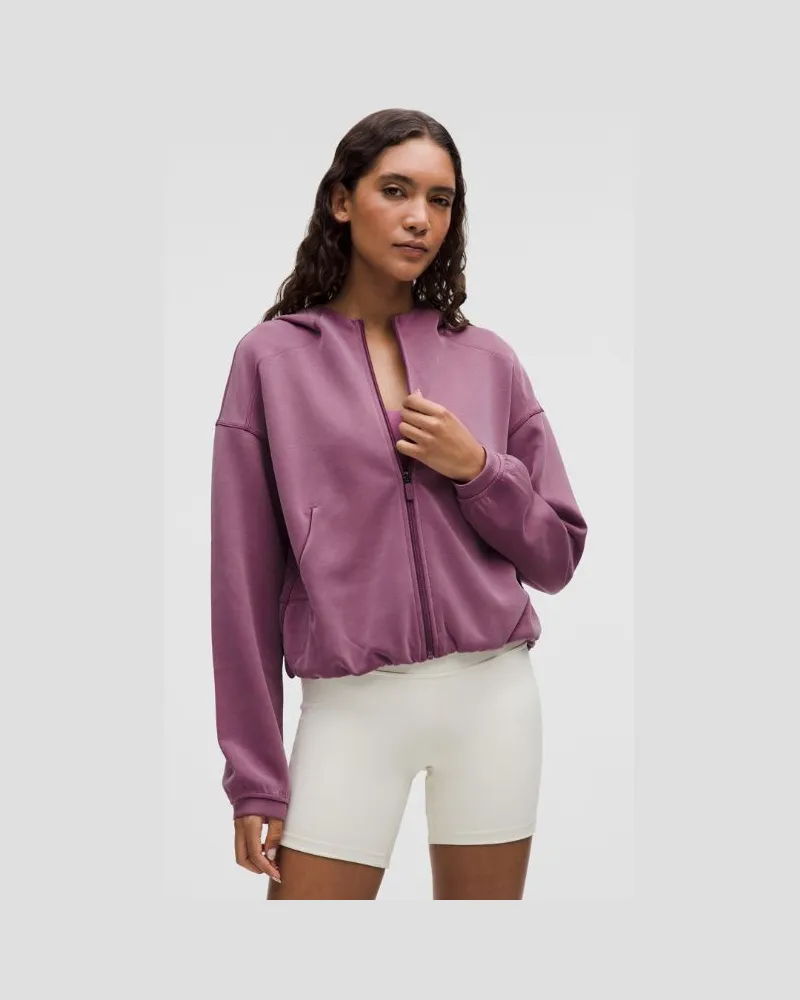 LULULEMON Softstreme Hoodie mit Reißverschluss für Frauen – Größe in Mystic Mystic