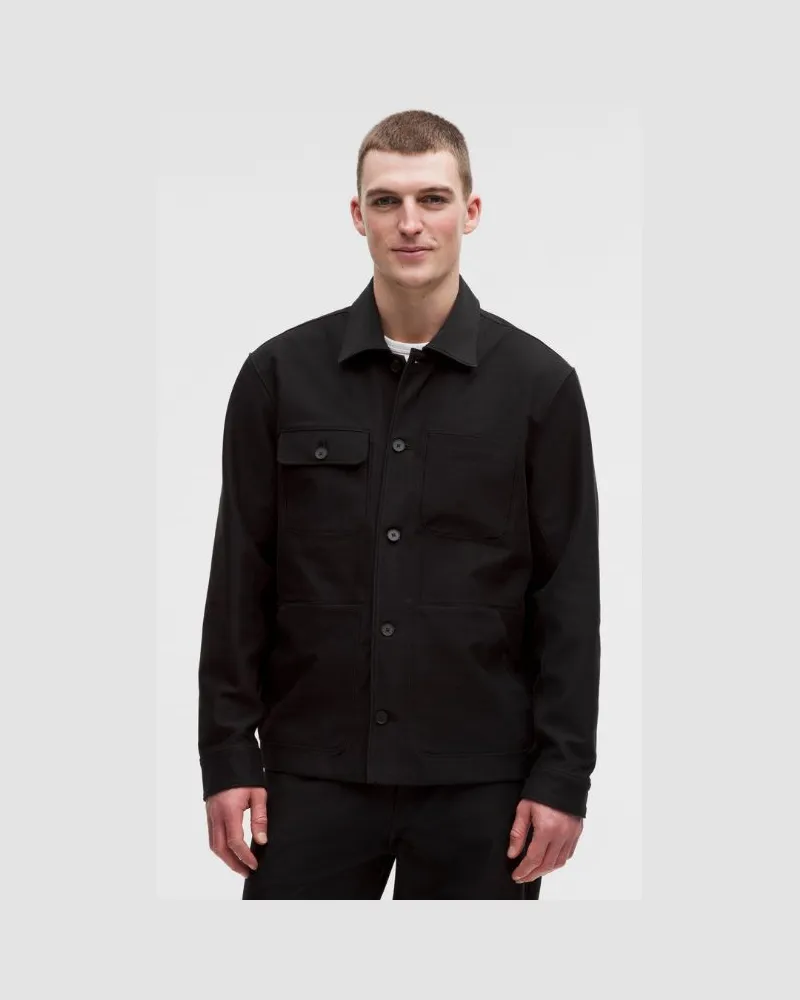 LULULEMON Utilitech Twill Chore Coat für Männer – Größe in Schwarz Schwarz