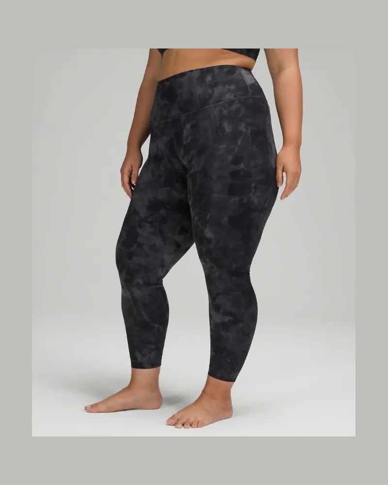 LULULEMON Align Hose mit hohem Bund für Frauen – 63,5 cm – Batik – Größe Diamond