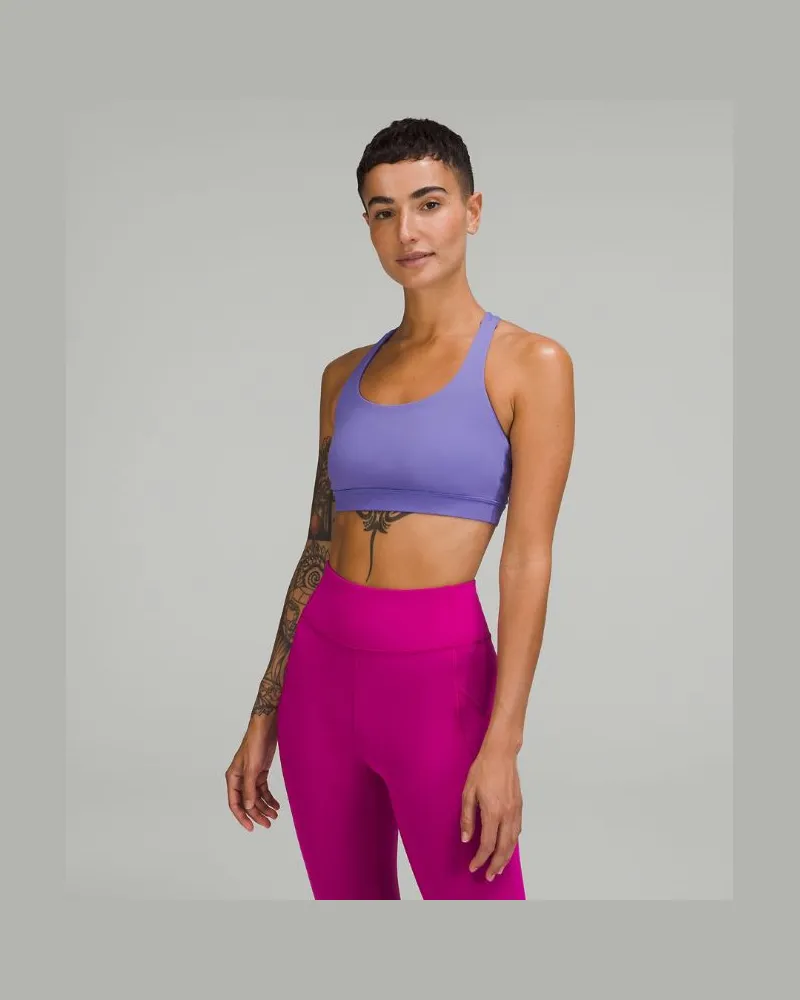 LULULEMON Energy BH Mittlerer Halt B–D-Cups für Frauen – Größe in Charged Indigo Charged