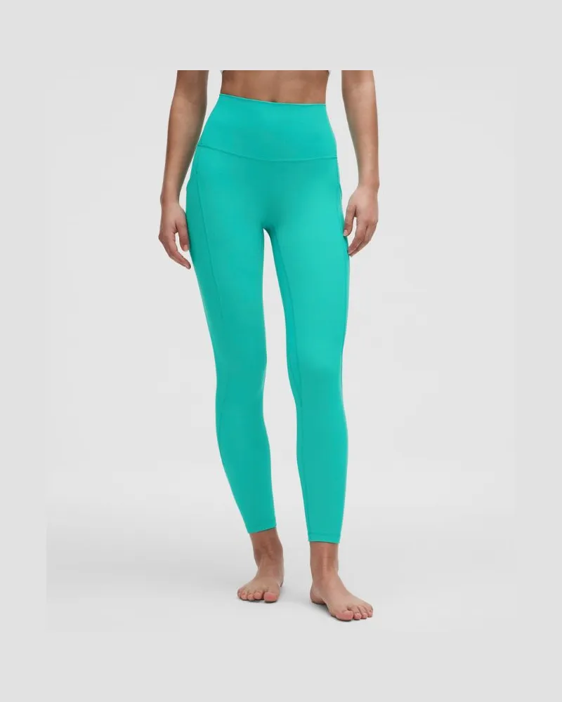 LULULEMON Align Hose mit hohem Bund und Taschen für Frauen – 64 cm – Größe in Tropics Tone Tropics