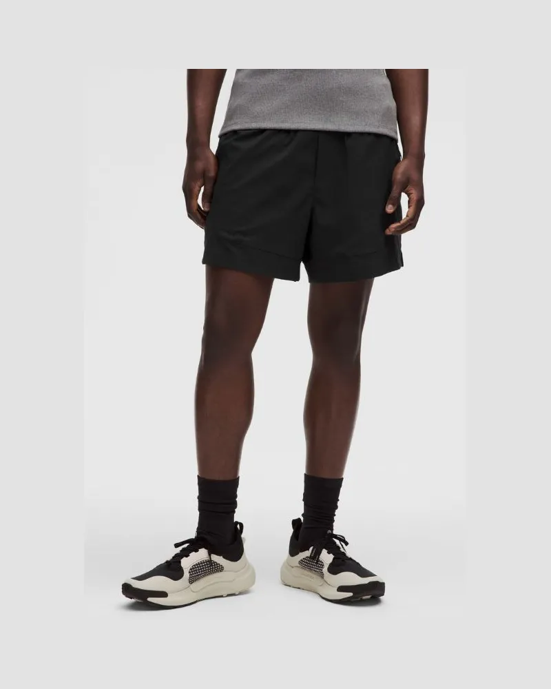 LULULEMON Shorts SLNSH Kollektion für Männer – 15 cm – Größe in Black Black