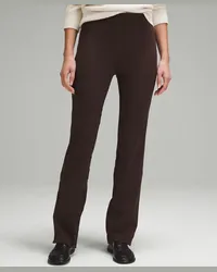 LULULEMON Pull-on-Hose mit hohem Bund im Smooth Fit Espresso