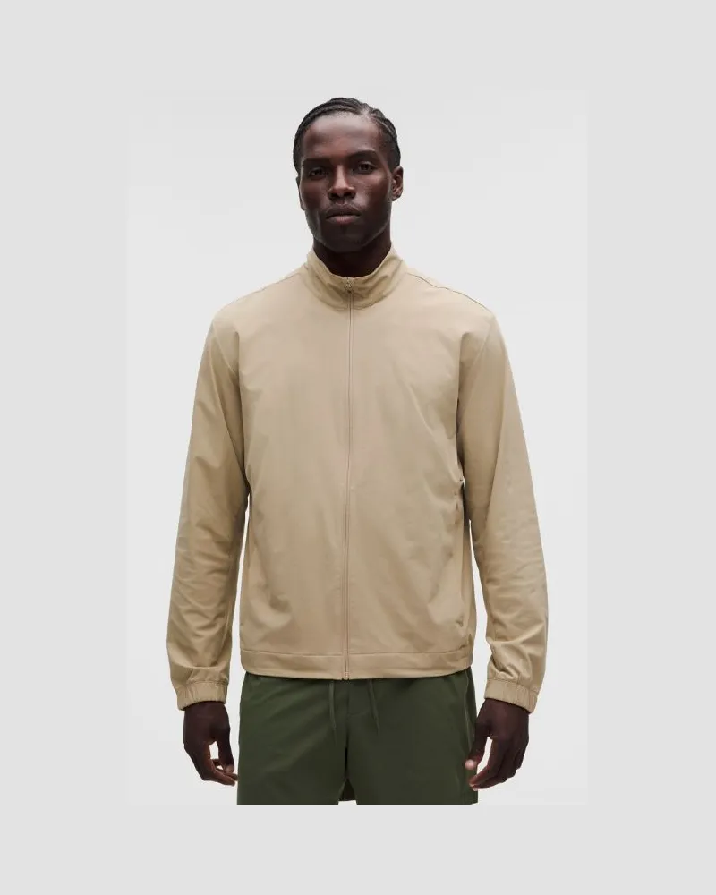 LULULEMON Zeroed In Trainingsjacke für Männer – Khaki – Größe Rumble