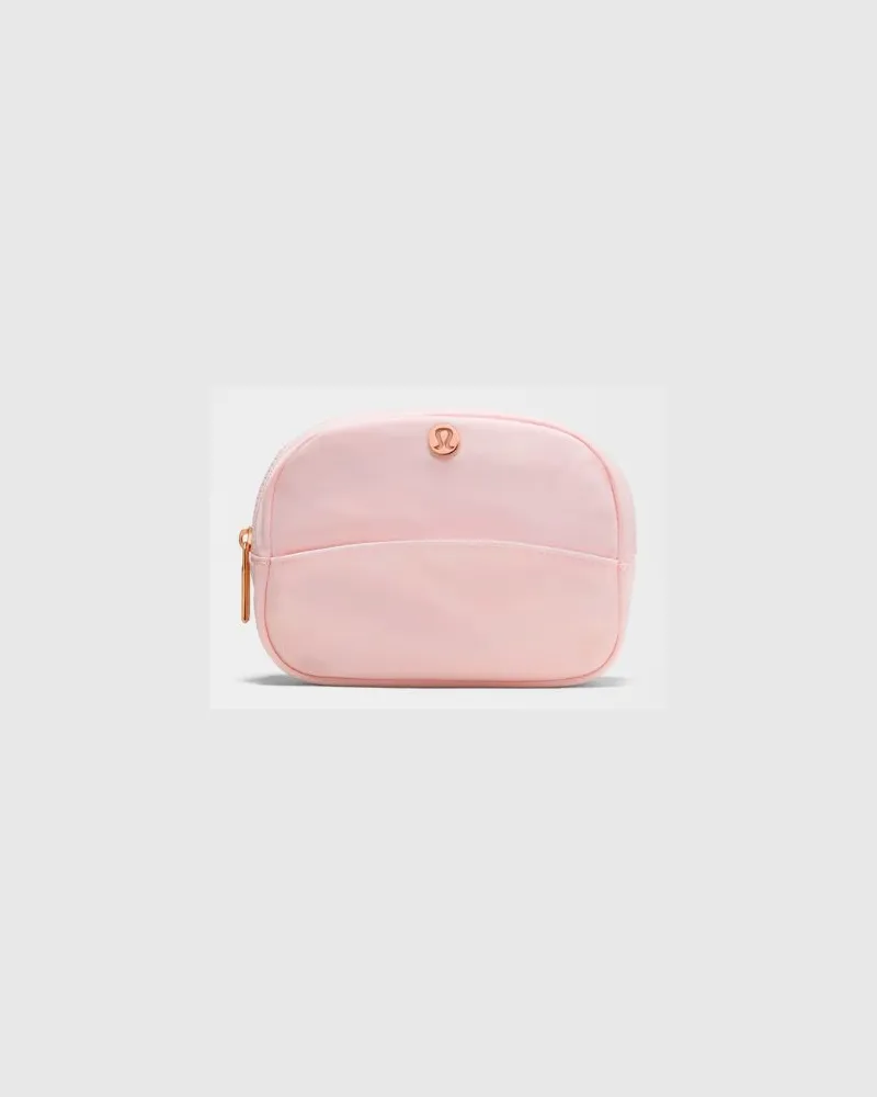 LULULEMON City Essentials Beutel Mini in Pink Pearl/Rose Gold Pink