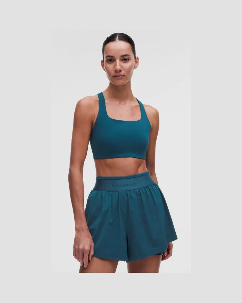LULULEMON All-Time Hero-Sport-BH Mittlerer Halt für B/C-Cups für Frauen – Größe in Remixed Marine Remixed