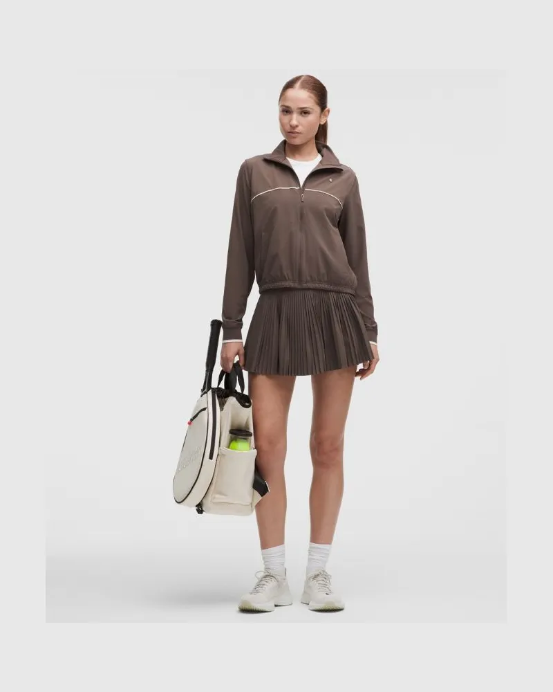 LULULEMON RePleat-Tennisrock mit hohem Bund für Frauen – Größe in Pinecone Pinecone