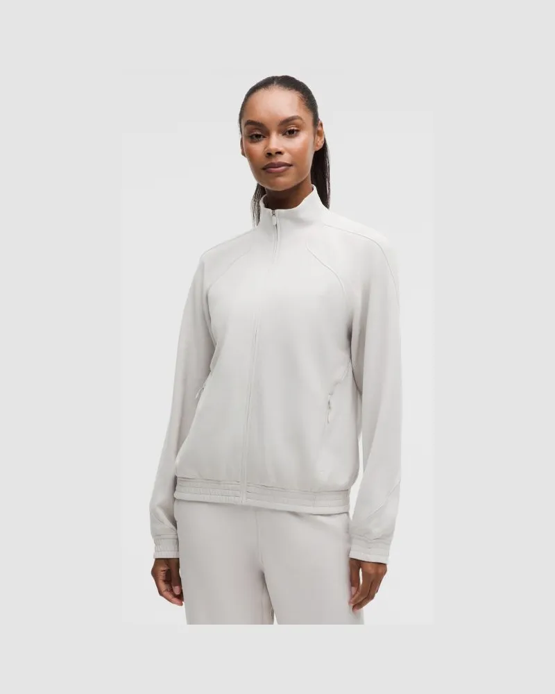 LULULEMON Adapted State Thermo-Trainingsjacke für Frauen – Größe in Dove Grey Dove