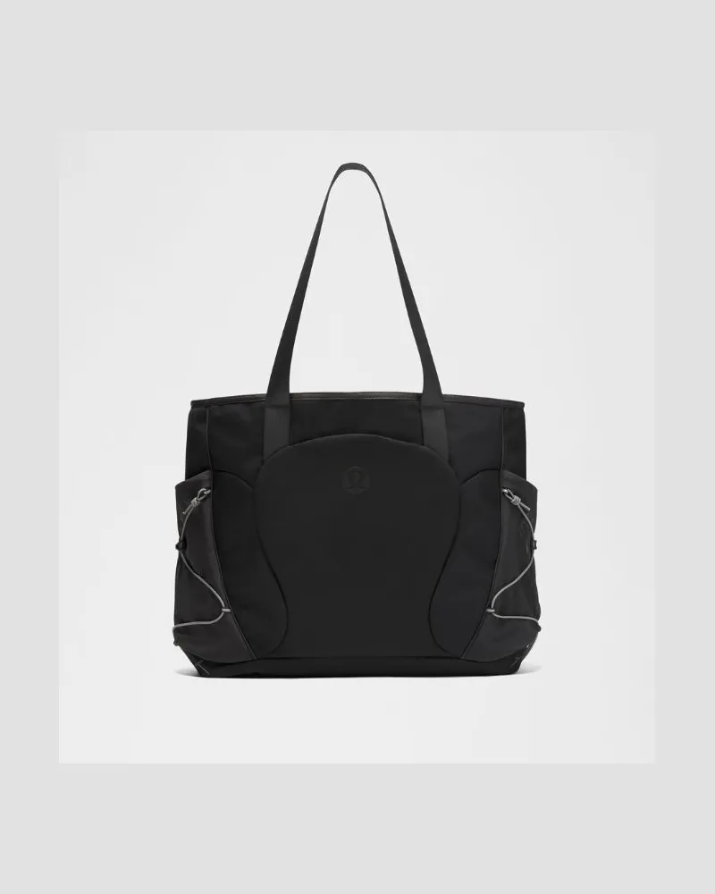 LULULEMON Scuba-Tote-Bag 19 Paracord – Größe in Schwarz/Graphite Grey/Feather Grey Schwarz