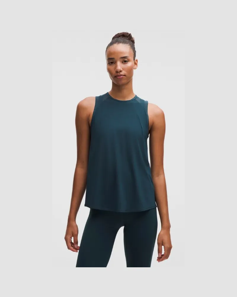LULULEMON Sculpt Tanktop für Frauen – Größe in Indochine Blue Indochine