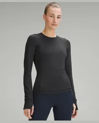 LULULEMON It's Rulu Lauf-Langarmshirt Black