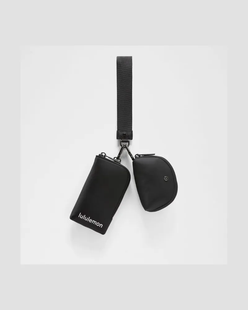 LULULEMON Doppelbeutel Wallet in Black Black
