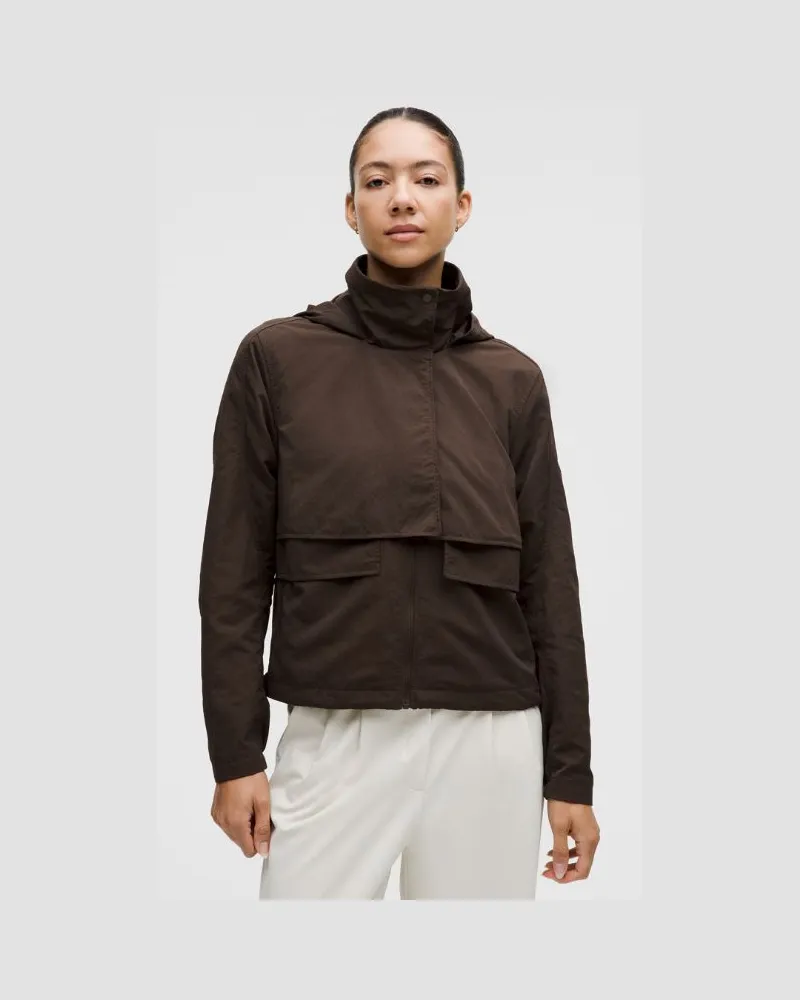 LULULEMON Always Effortless Jacke für Frauen – Größe in Walnut Crunch Walnut