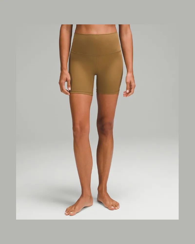 LULULEMON Align Shorts mit hohem Bund für Frauen – 15 cm – Größe in Allspice Allspice