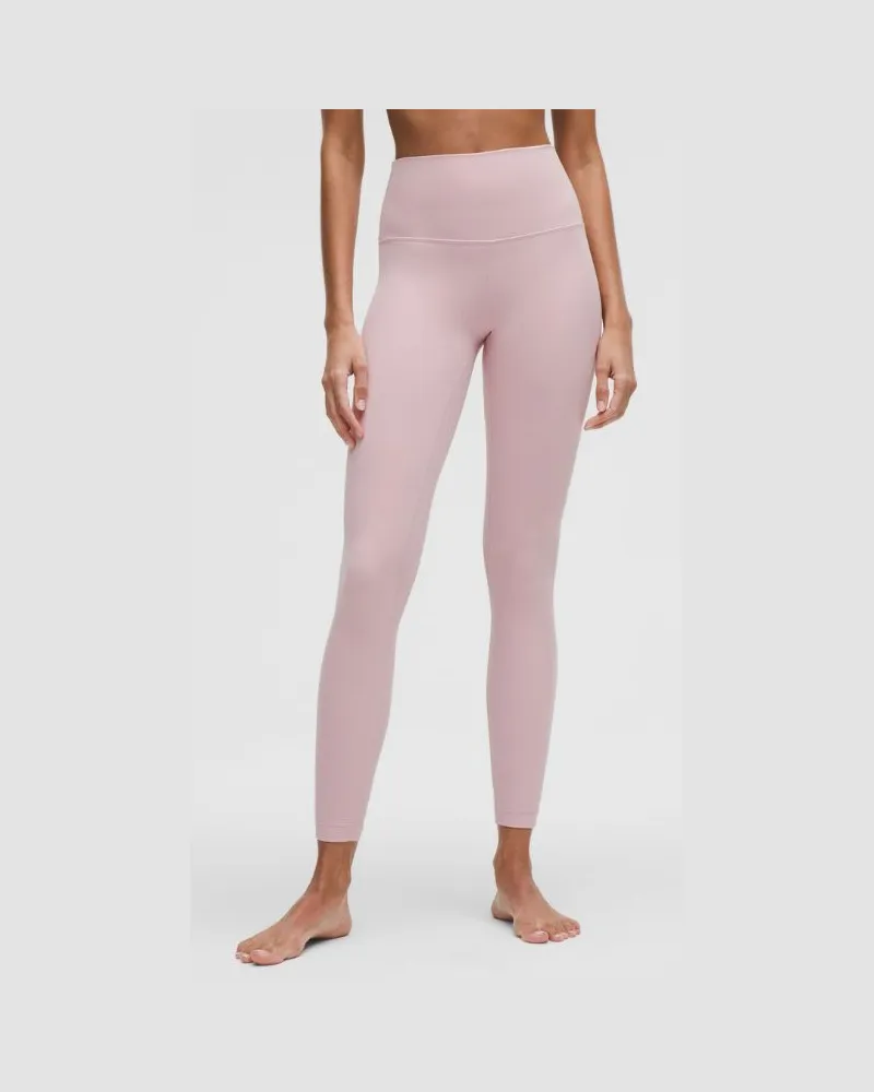 LULULEMON Align Leggings mit hohem Bund für Frauen – 71 cm – Größe in Pink Haze Pink