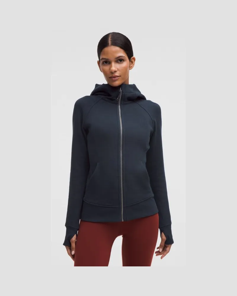 LULULEMON Scuba-Hoodie mit durchgehendem Reißverschluss für Frauen – Größe in True Navy True