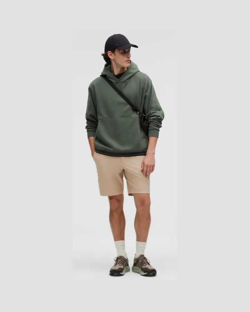 LULULEMON ABC Shorts im Classic Fit Warpstreme für Männer – 23 cm – Khaki – Größe Wacky
