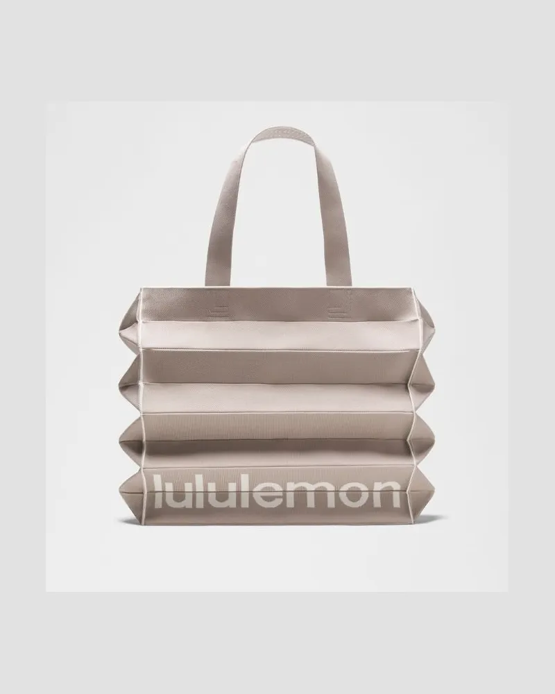 LULULEMON Fold It Hold It Tote-Bag 22 L – Khaki – Größe Downtown