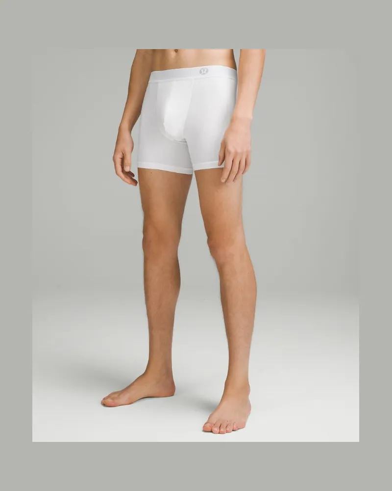 LULULEMON Always In Motion Boxershorts White