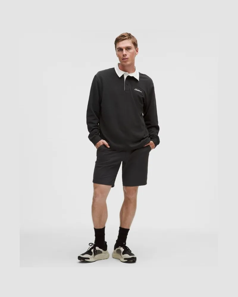 LULULEMON ABC Shorts im Classic Fit Warpstreme für Männer – 23 cm – Größe in Black Black