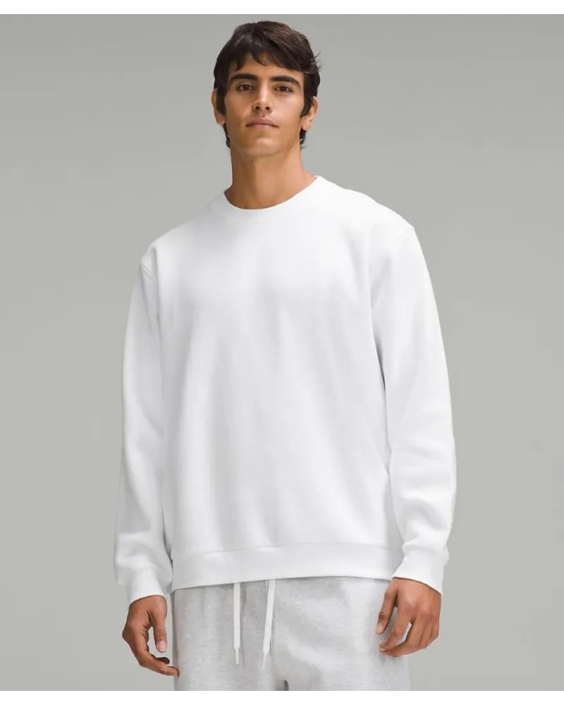 LULULEMON Steady State Pullover mit Rundhalsausschnitt White