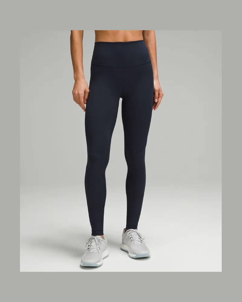LULULEMON Wunder Train Leggings mit hohem Bund für Frauen – 79 cm – Größe in True Navy True