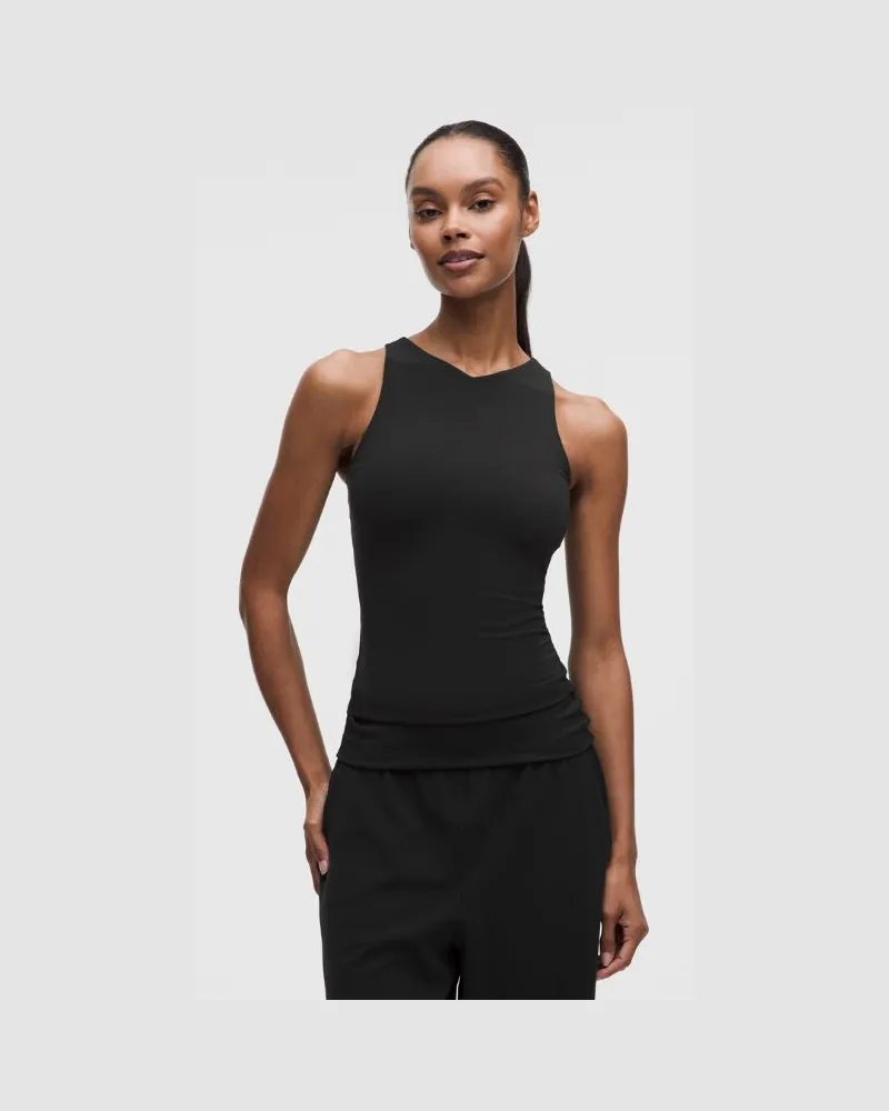 LULULEMON Align Tanktop mit V-Ausschnitt für Frauen – Größe in Schwarz Schwarz