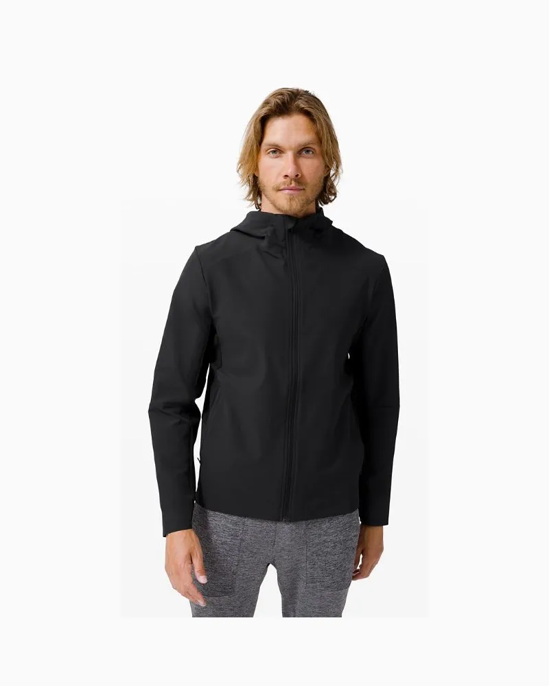 LULULEMON Warp Lite Verstaubare Jacke für Männer – Größe in Black Black