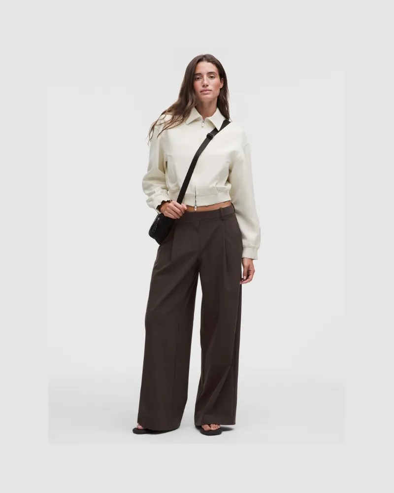 LULULEMON Daydrift-Hose mit niedrigem Bund und extra weitem Bein Standard für Frauen – Größe in Mahogany Muse Mahogany