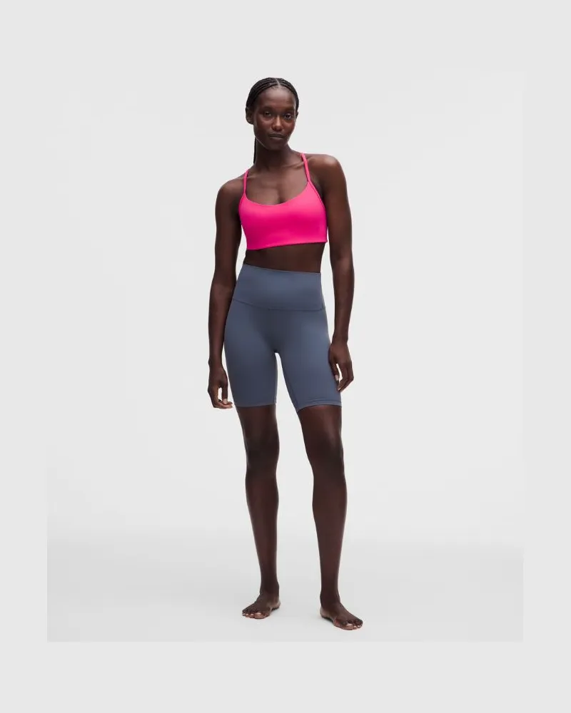LULULEMON Align Shorts mit hohem Bund für Frauen – 20 cm – Größe in Dusty Diamond Dusty
