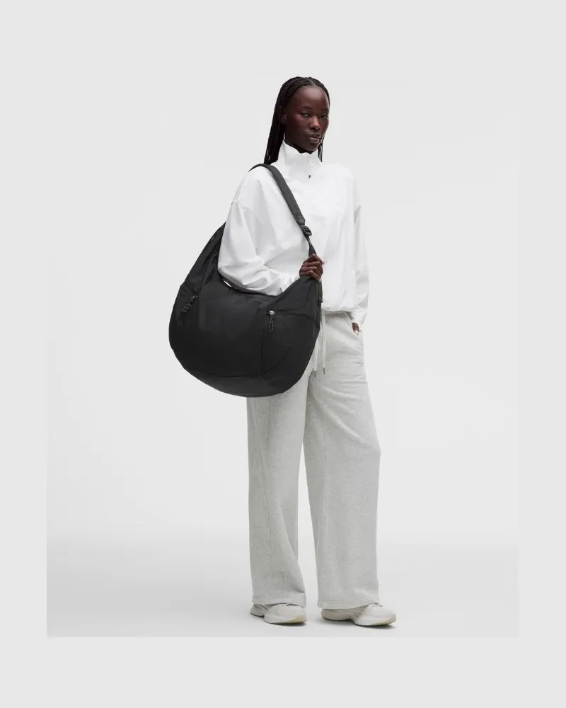 LULULEMON Lässige Slouchy-Schultertasche XL 24 L – Größe in Schwarz Schwarz