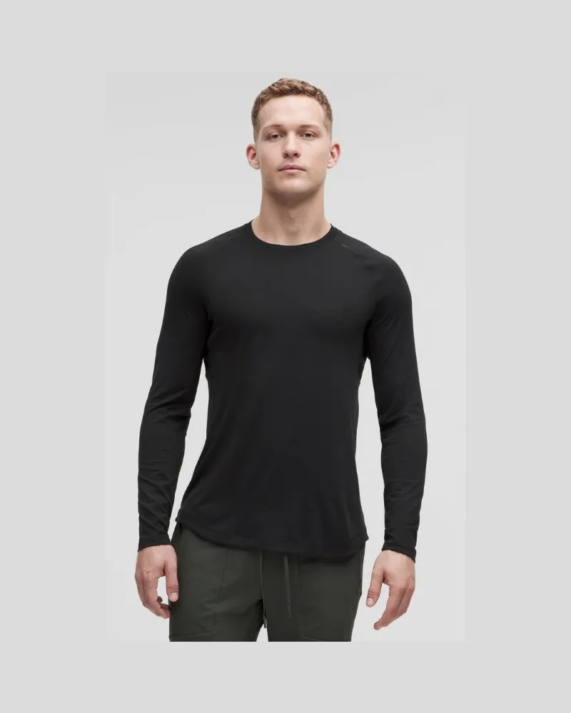 LULULEMON License to Train Langarmshirt für Männer – Größe in Black Black