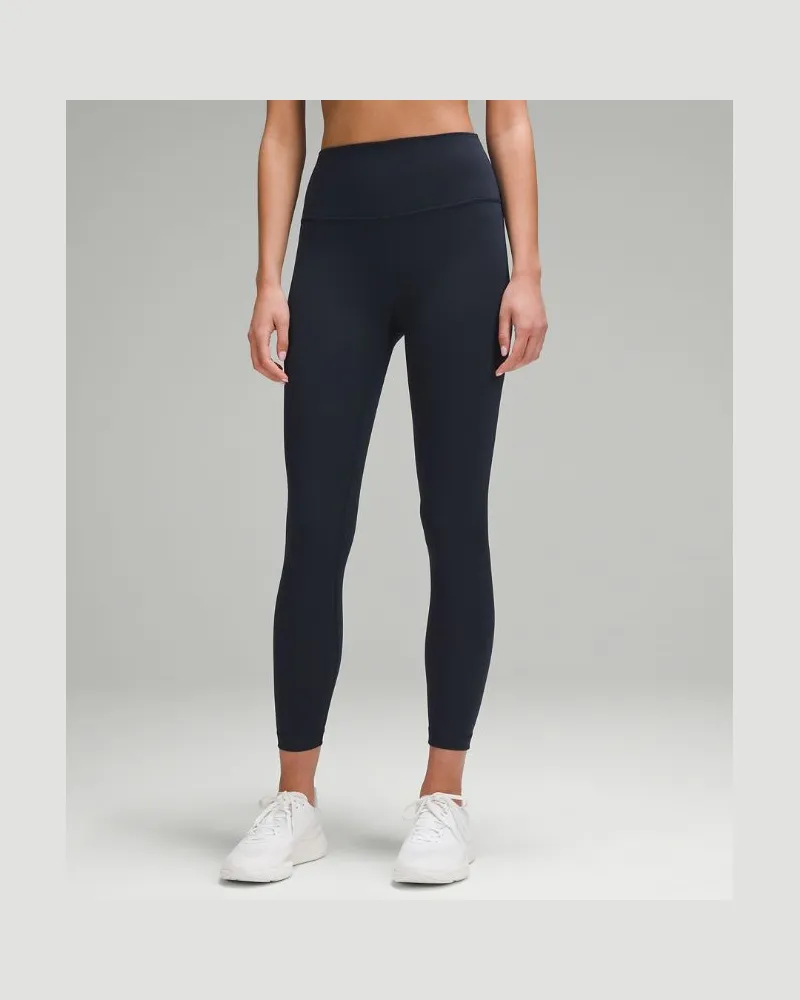 LULULEMON Wunder Train Leggings mit hohem Bund für Frauen – 64 cm – Größe in True Navy True